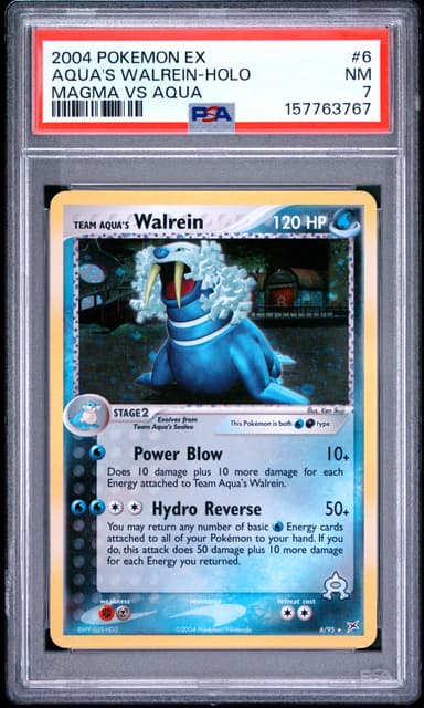 Team Aqua's Walrein Holo