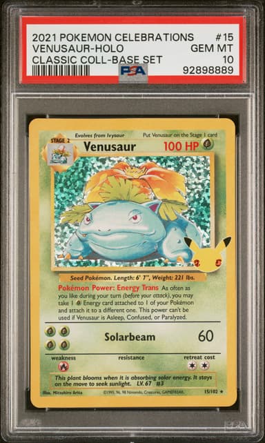 Venusaur Holo
