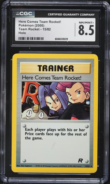 Here Comes Team Rocket! Holo