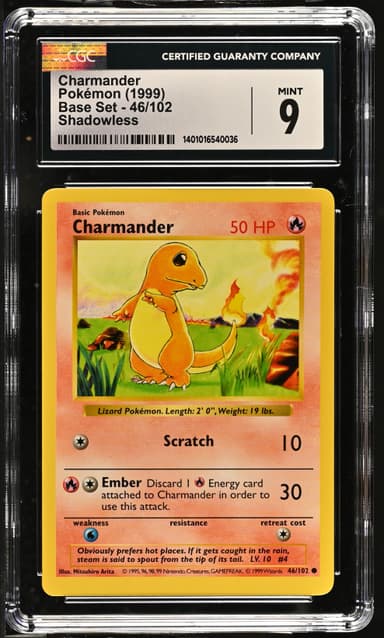 Charmander Common Shadowless