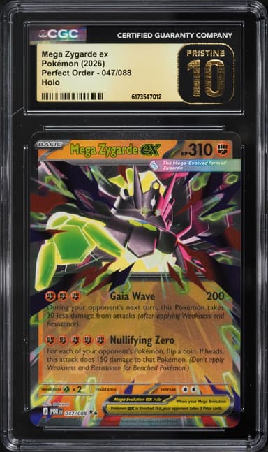 Mega Zygarde Ex Holo