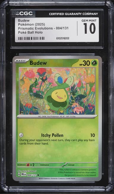 Poke Ball Budew Holo