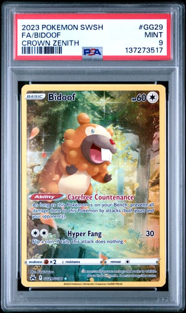 Bidoof Full Art