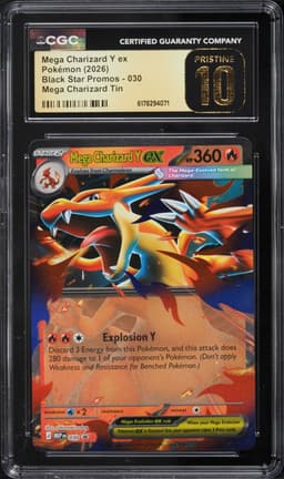 Tin Mega Charizard Y Ex