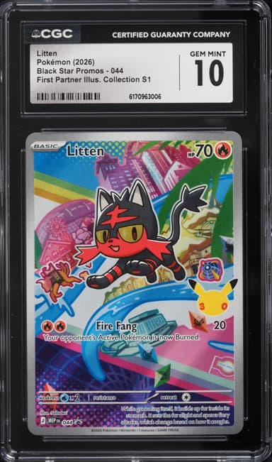 First Partner Illustration Litten Full Art