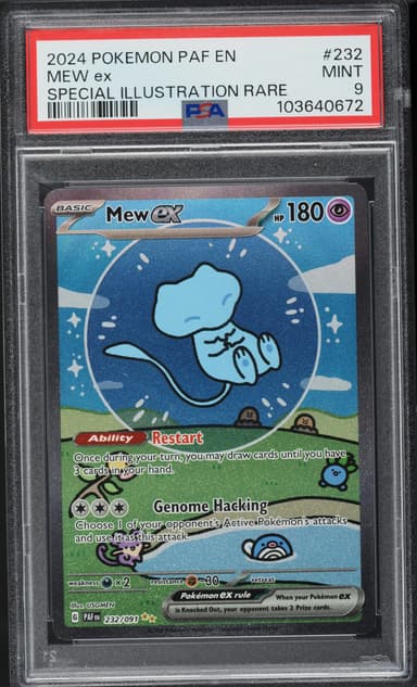Scarlet & Violet Paldean Fates Sir Shiny Mew Ex
