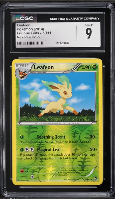 Leafeon Holo Reverse Holo