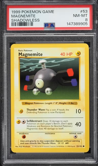 Magnemite Shadowless