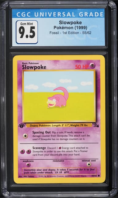 Slowpoke 1st Edition
