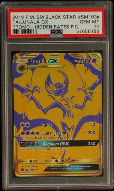 Lunala Gx Full Art