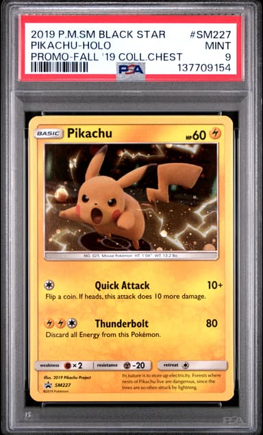 Pikachu Holo