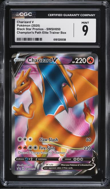 Swsh Promo Champion's Path Etb Charizard V Full Art