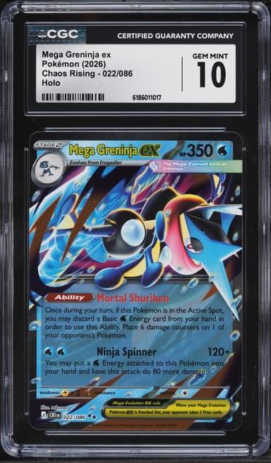Mega Greninja Ex Holo
