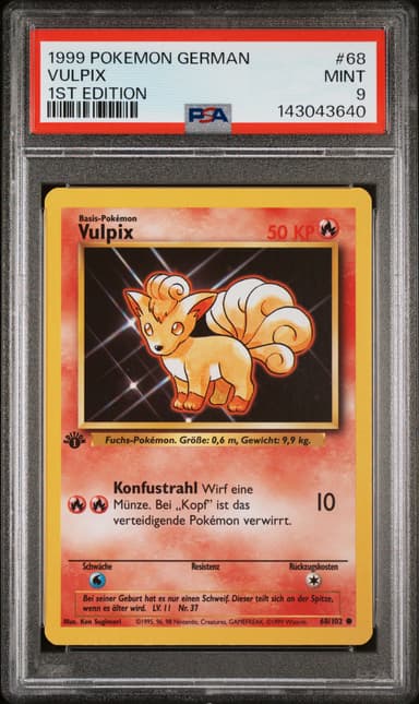 Vulpix 1st Edition