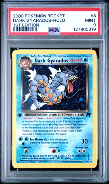 Dark Gyarados 1st Edition Holo