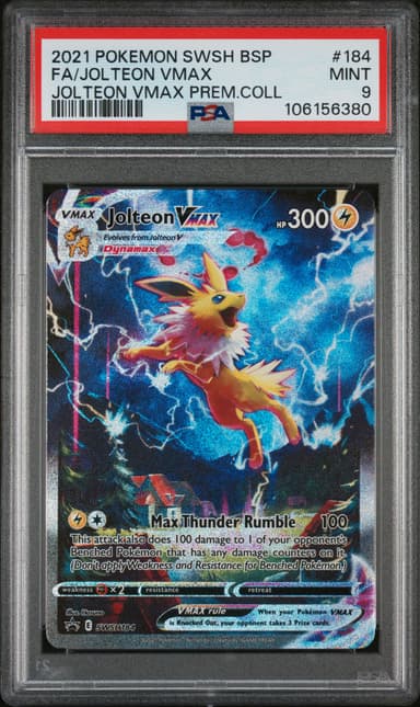 Jolteon Vmax Full Art