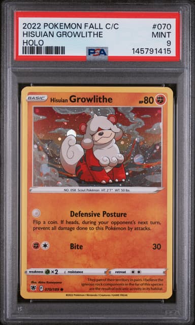 Hisuian Growlithe